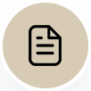 Document icon inside a beige circle.