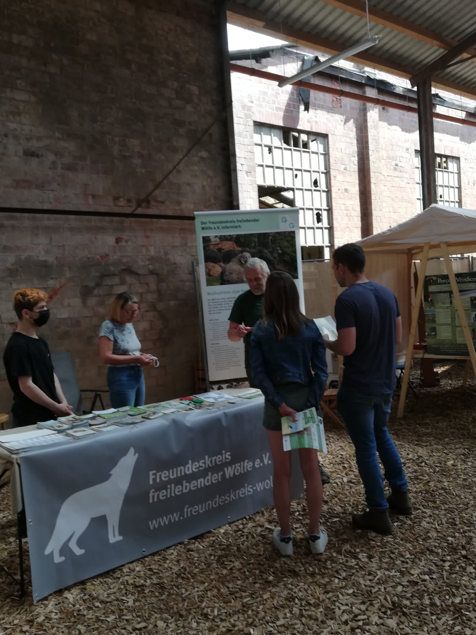 Bild 1 Infostand Arche-Tag