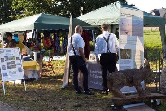 Bild  6 Infostand Drömlingsfest Burg Drome