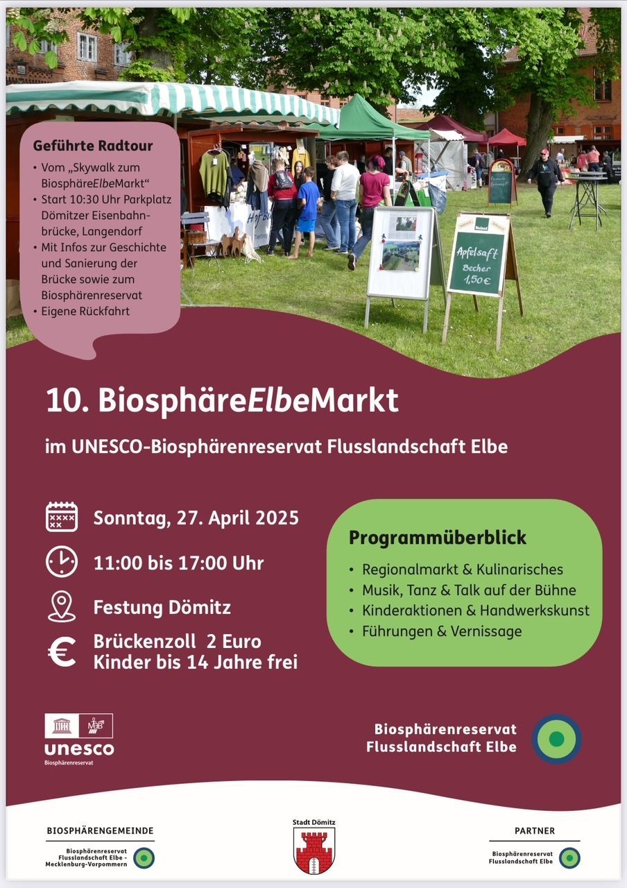 Bild 1 Infostand Festung Dömitz