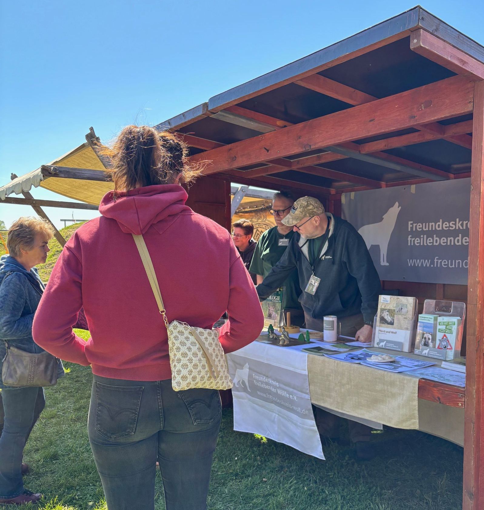 Bild 3 Infostand Festung Dömitz