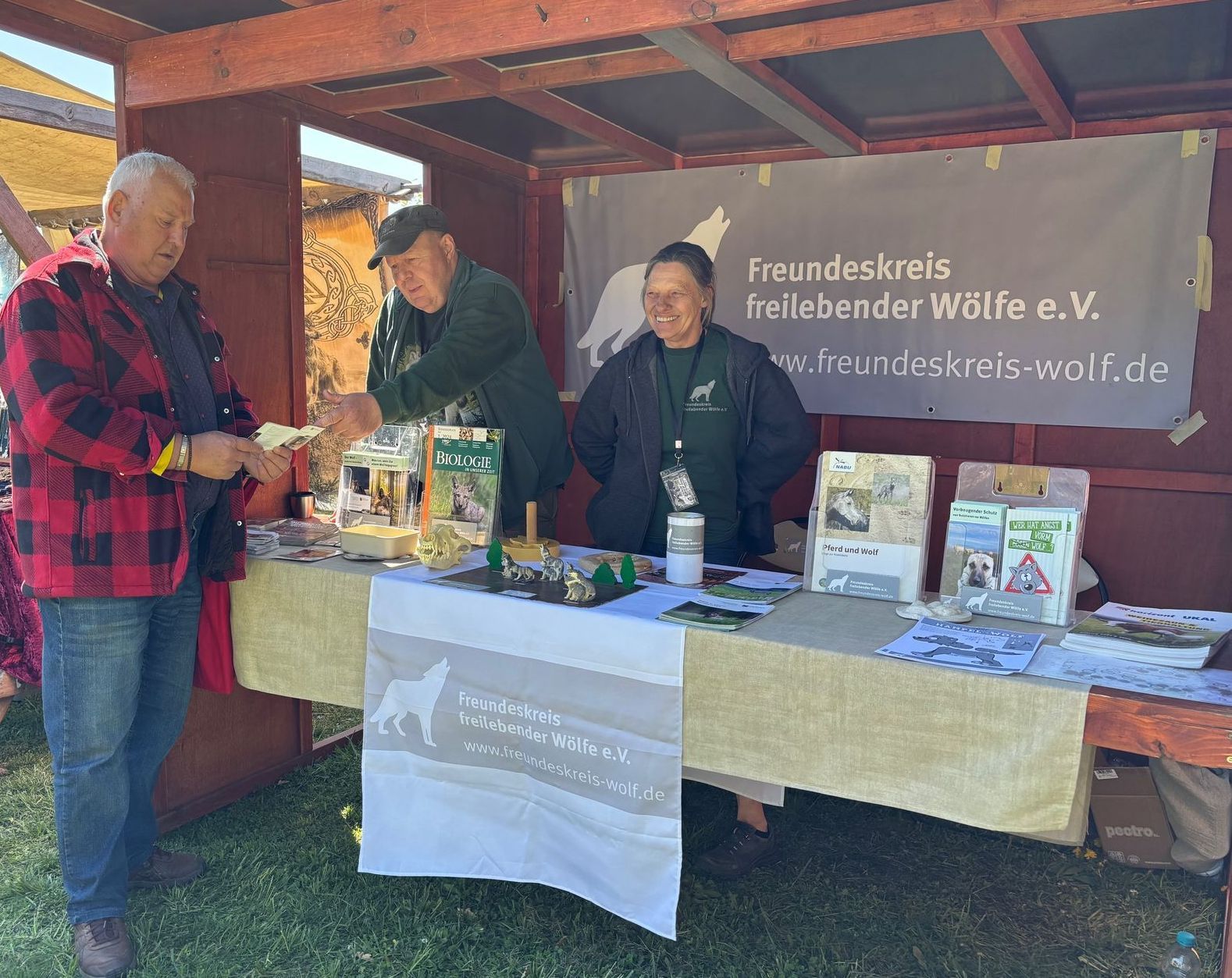Bild 4 Infostand Festung Dömitz
