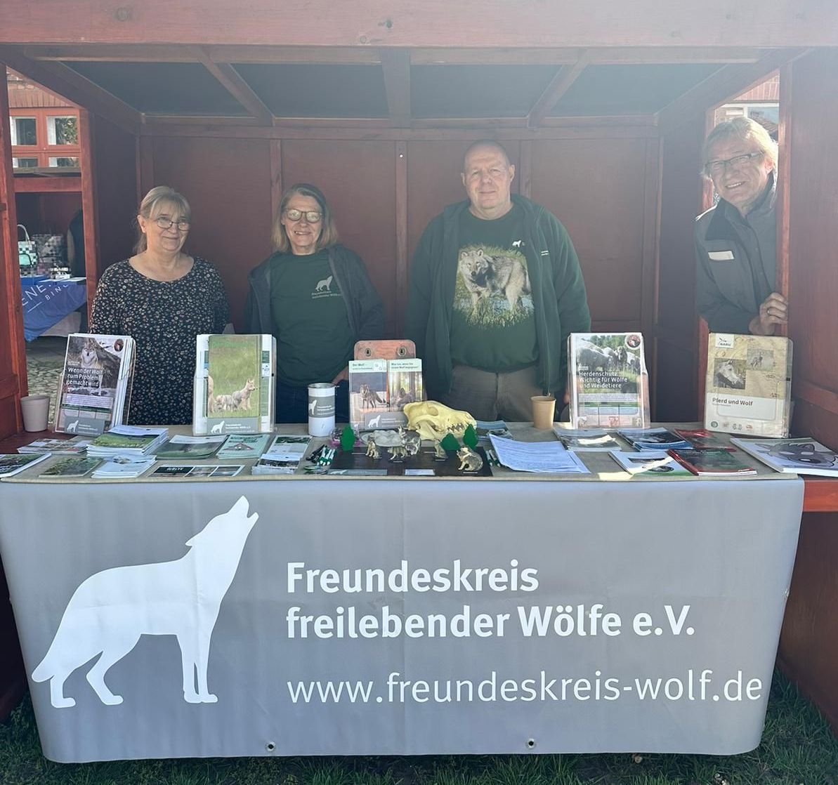Bild  3 Infostand Festung Dömitz