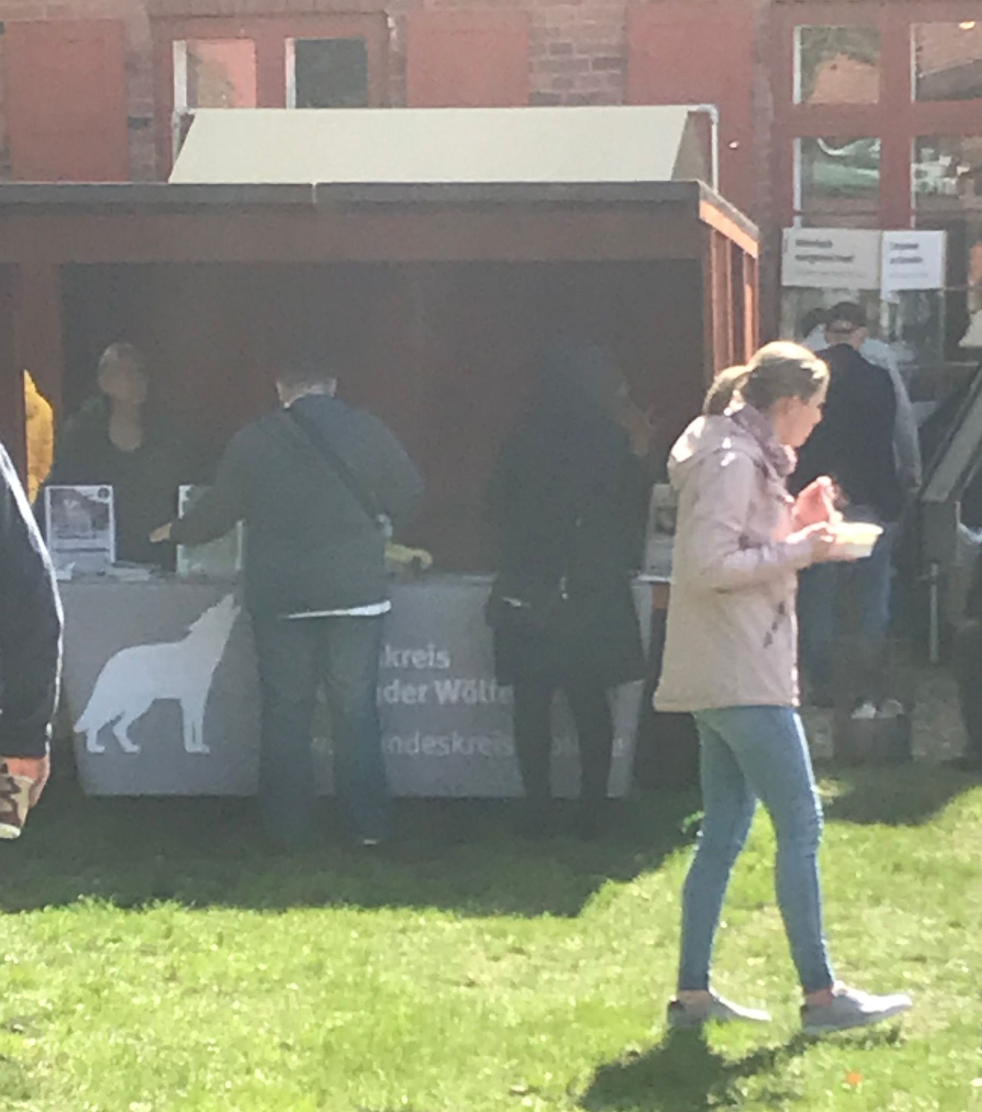 Bild  1 Infostand Festung Dömitz