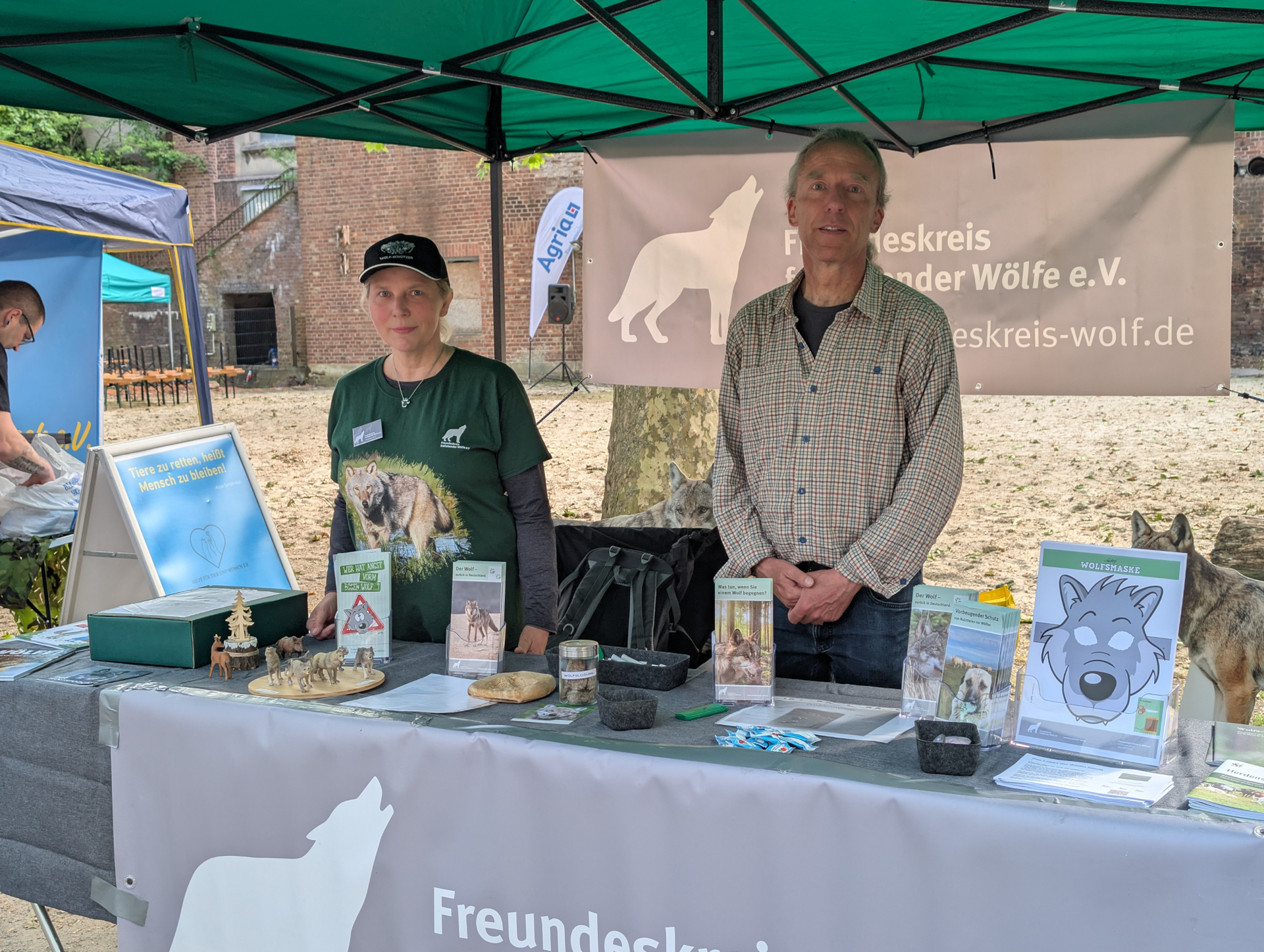 Bild 1 Infostand in Dorsten
