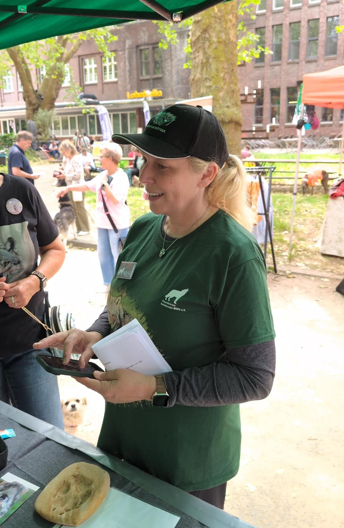 Bild 3 Infostand in Dorsten