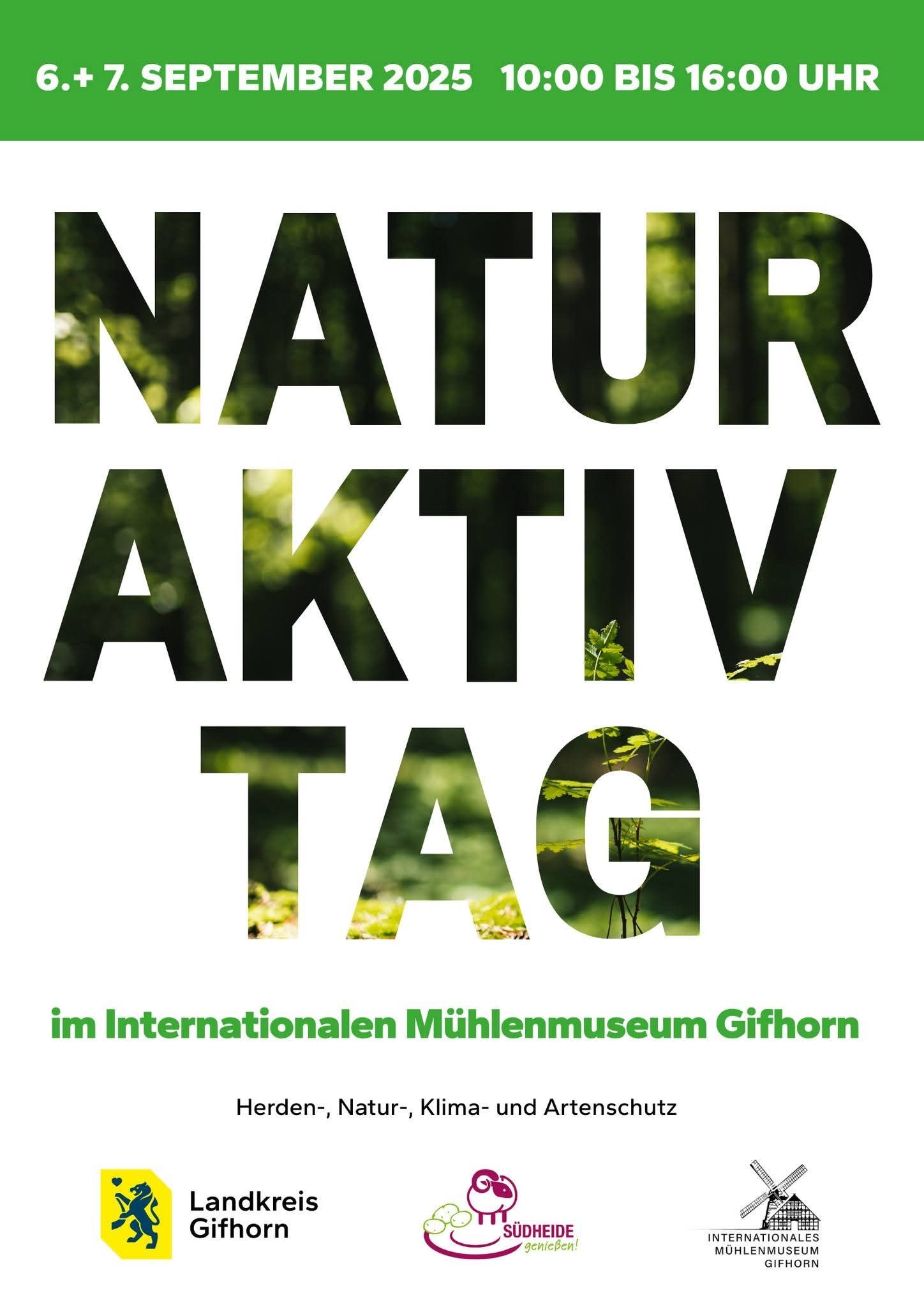 Bild 1 Infostand im Mühlenmuseum Gifhorn