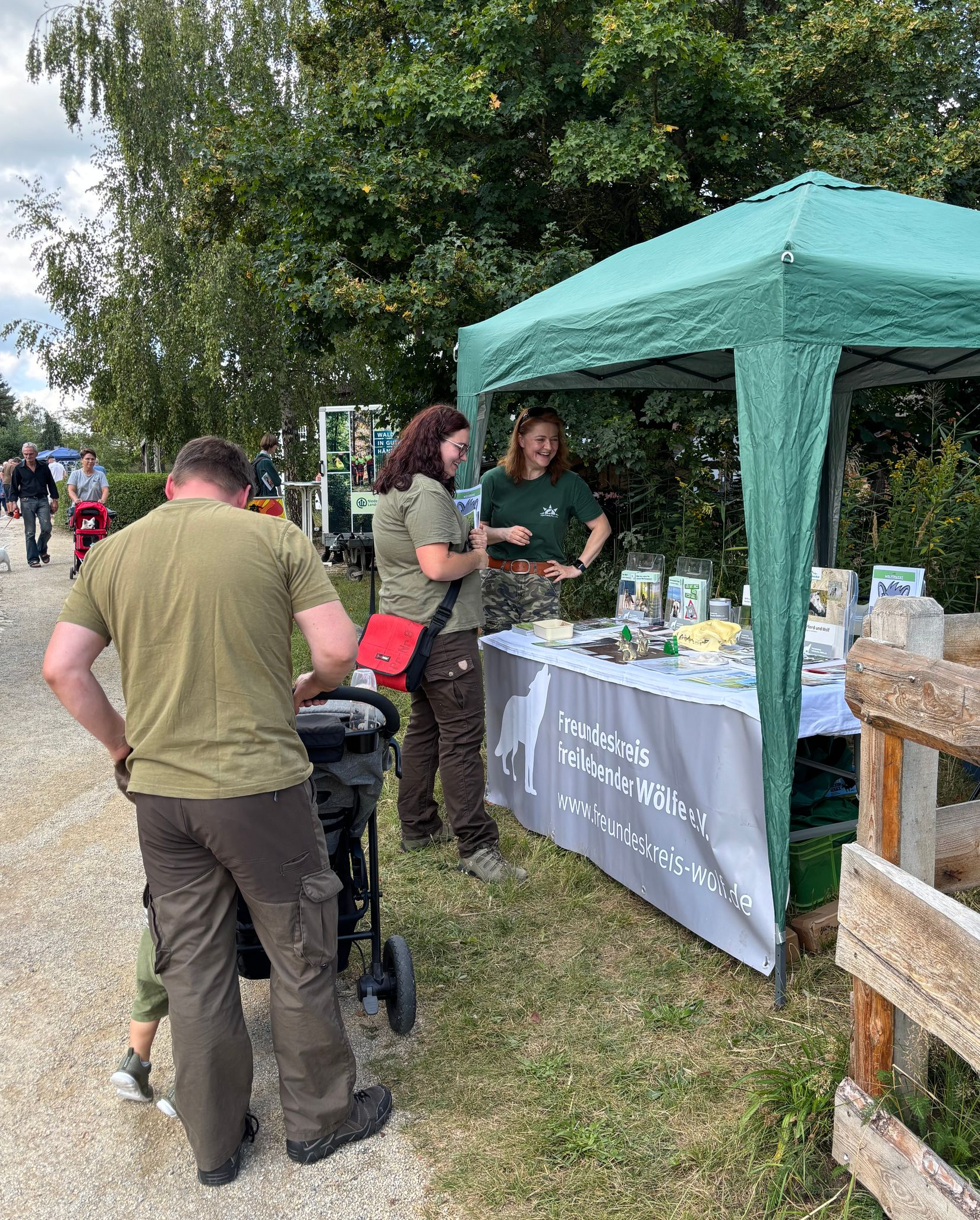 Bild 3 Infostand im Mühlenmuseum Gifhorn