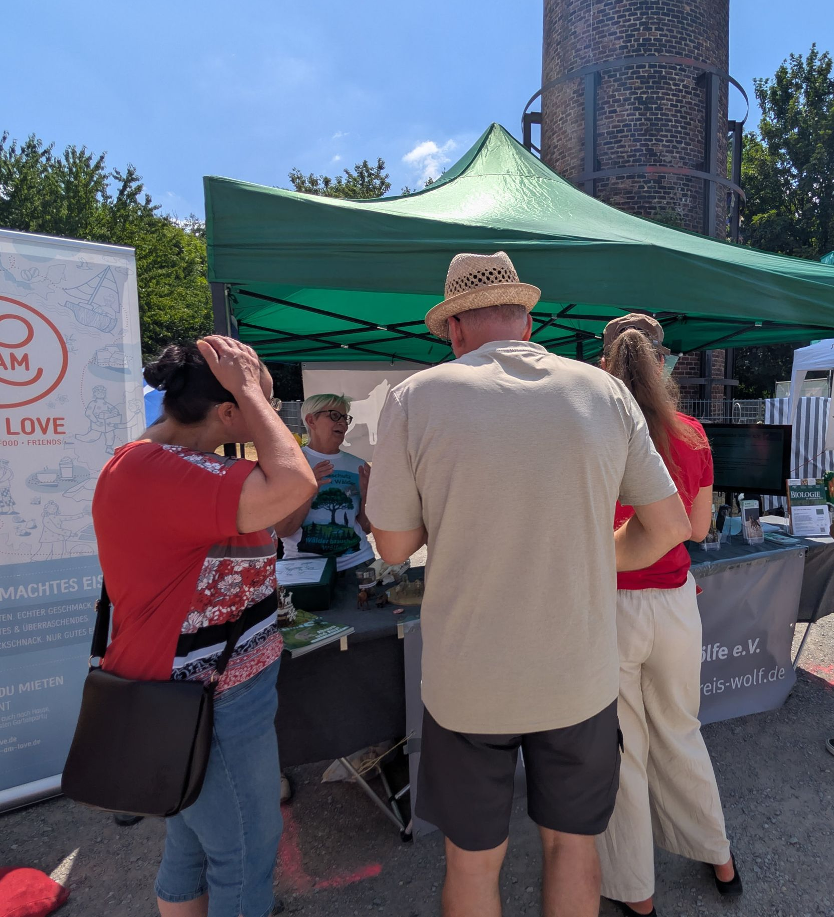 Bild 4 Infostand Essen