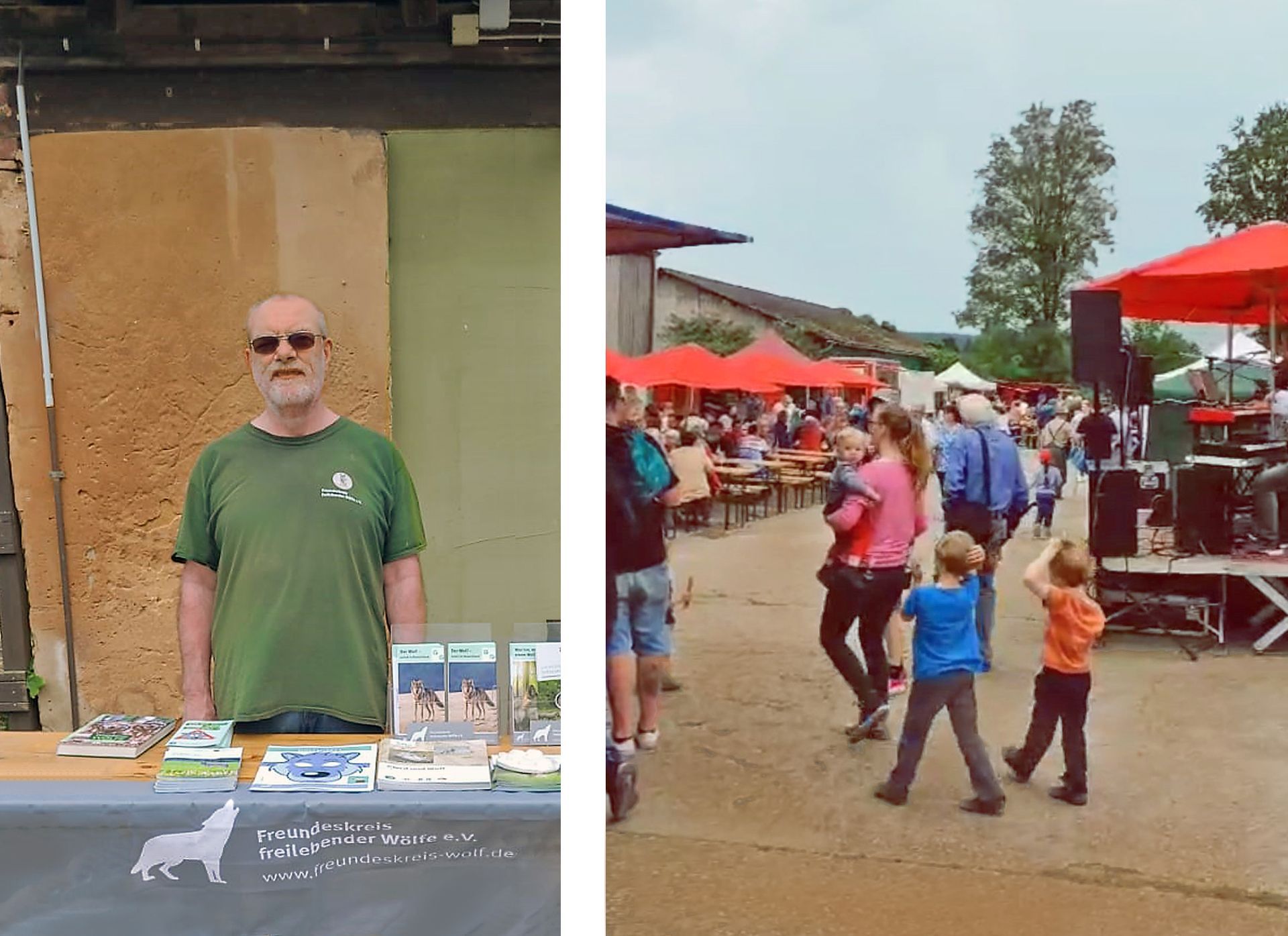 Bild Infostand in Kirkel