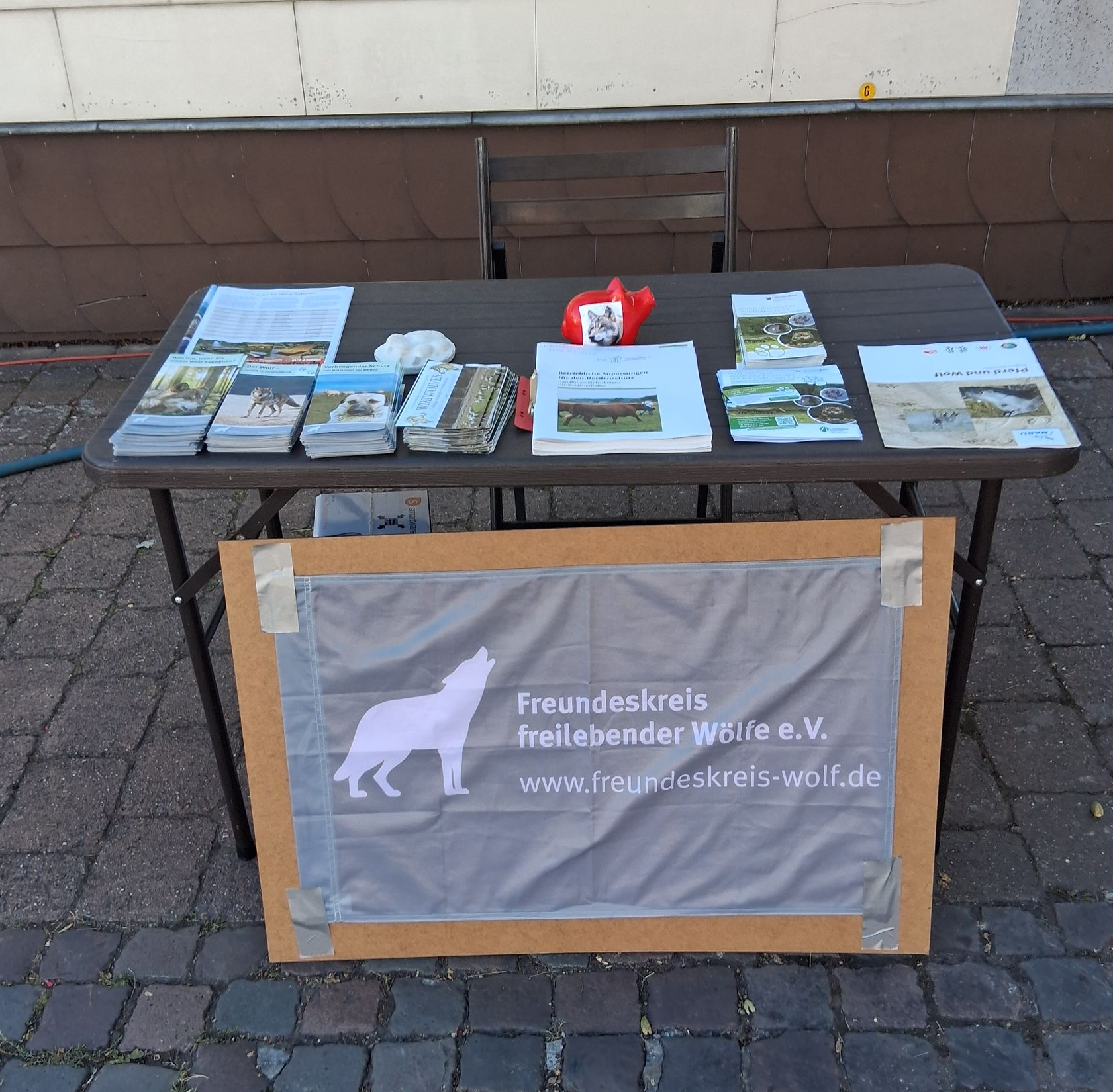 Bild 2 Infostand Kirkel