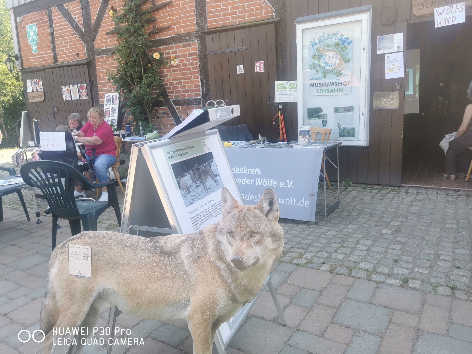 Bild 1 Infostand Naturtage in Lensahn Bild 1 Infostand Naturtage in Lensahn