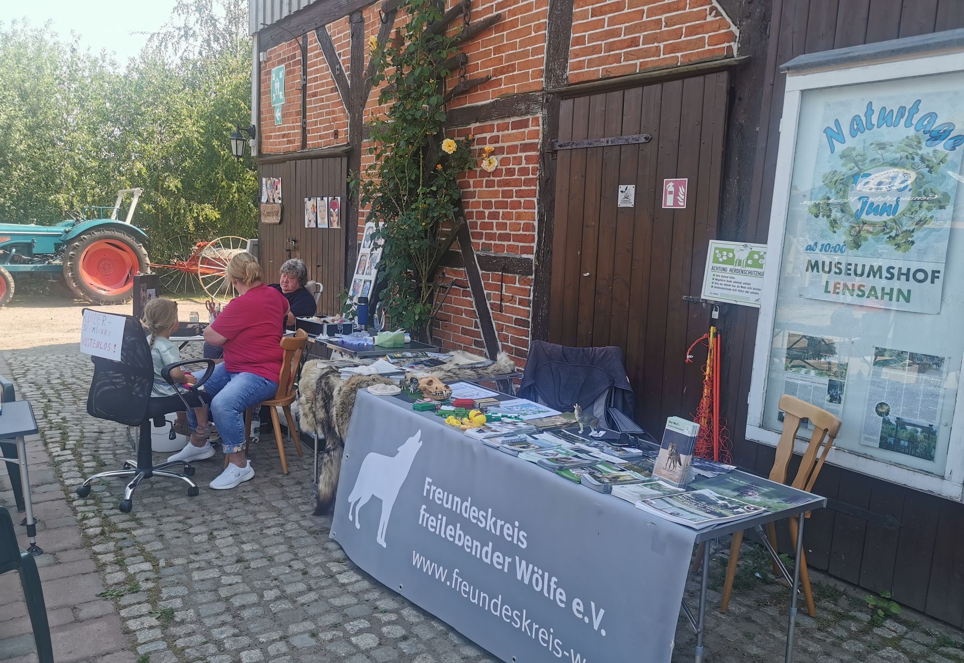 Bild Infostand bei den Naturtagen in Lensahn Bild Infostand bei den Naturtagen in Lensahn