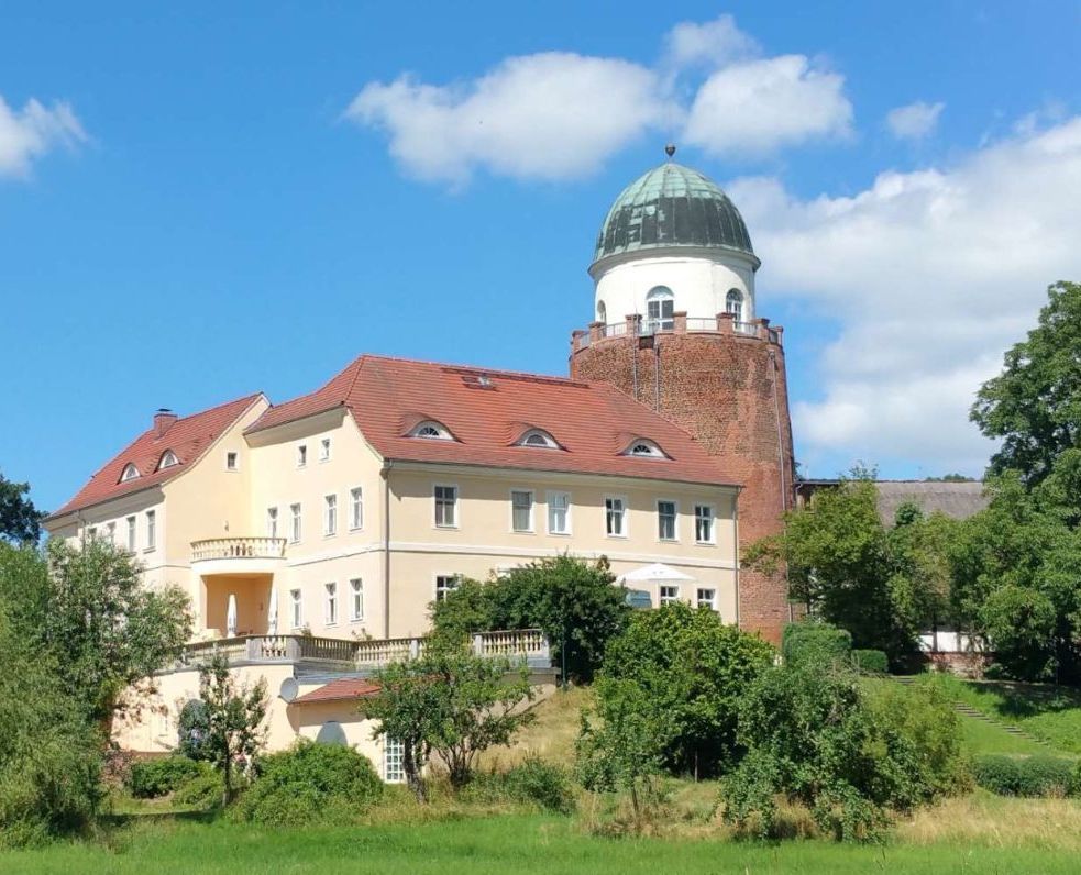 Bild Infostand Burg Lenzen