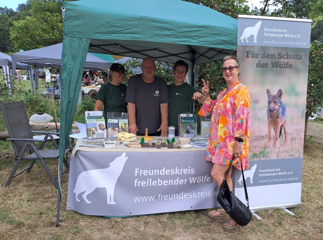 Bild 4 Infostand Burg Lenzen