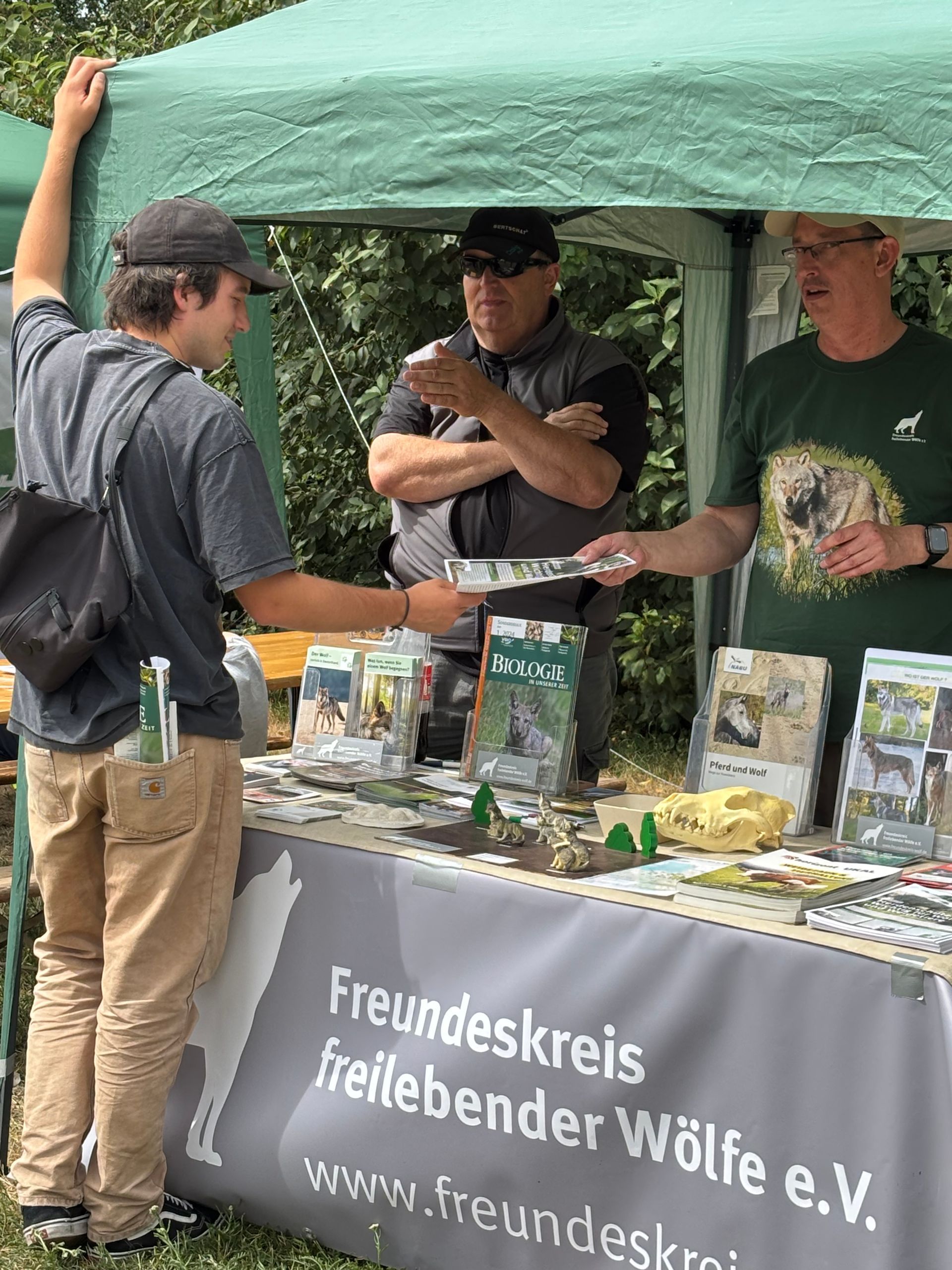 Bild 3 Infostand Neindorf