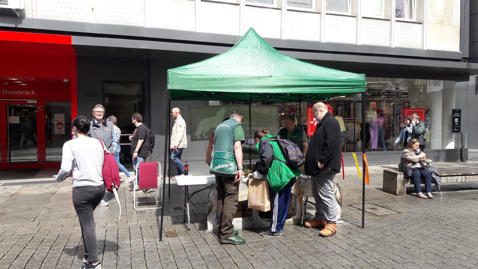 Bild 2 Infostand Osnabrück