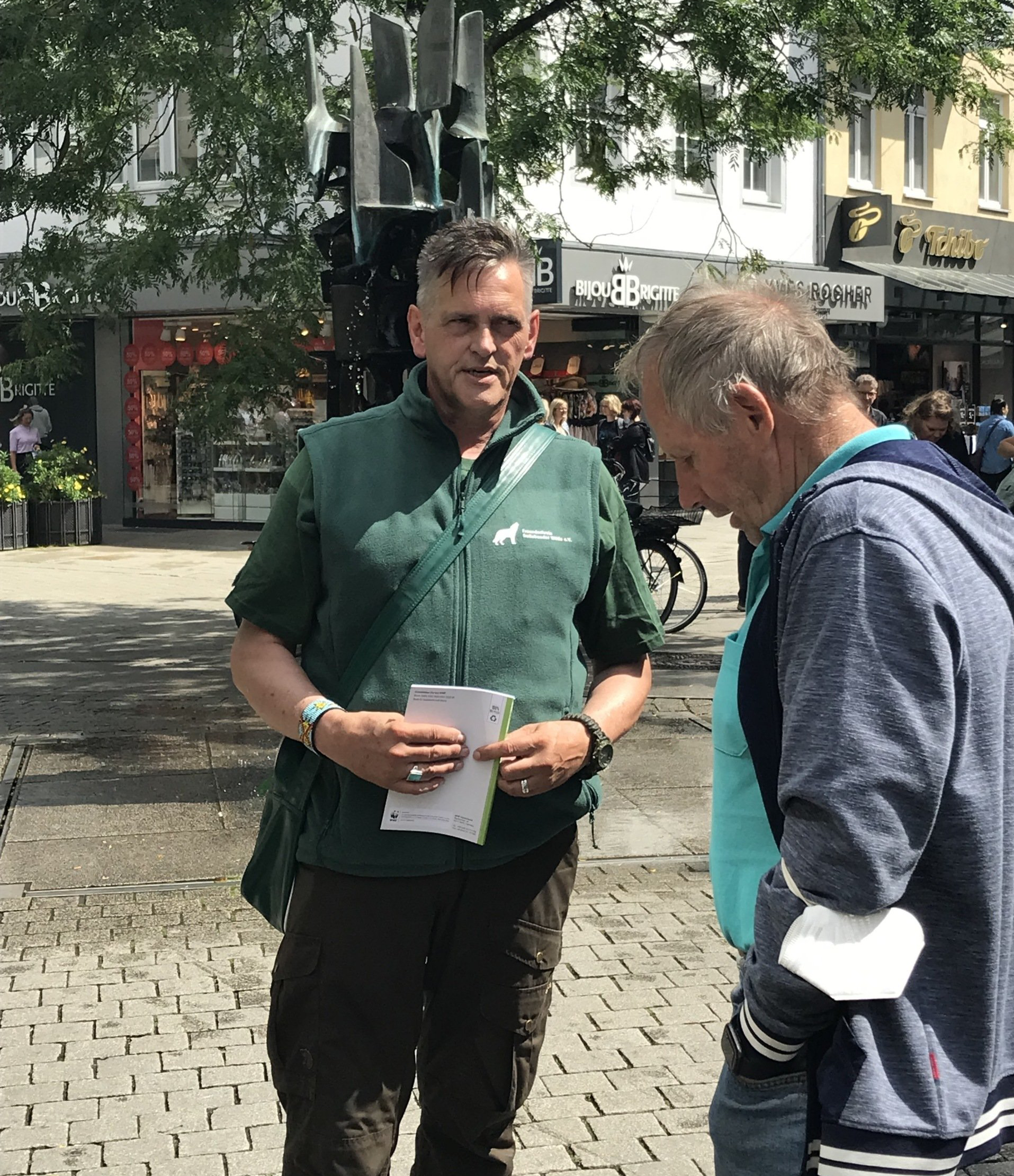 Bild 3 Infostand Osnabrück
