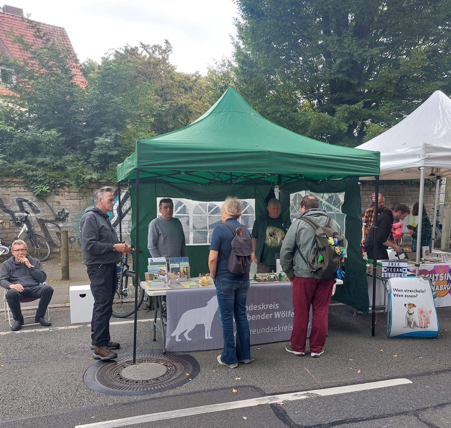 Bild Infostand beim Bürgerfest in Osnabrück