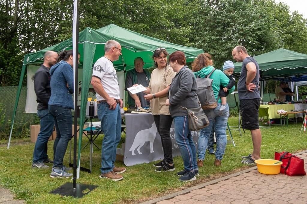 Bild Infostand im Tierheim Osterode