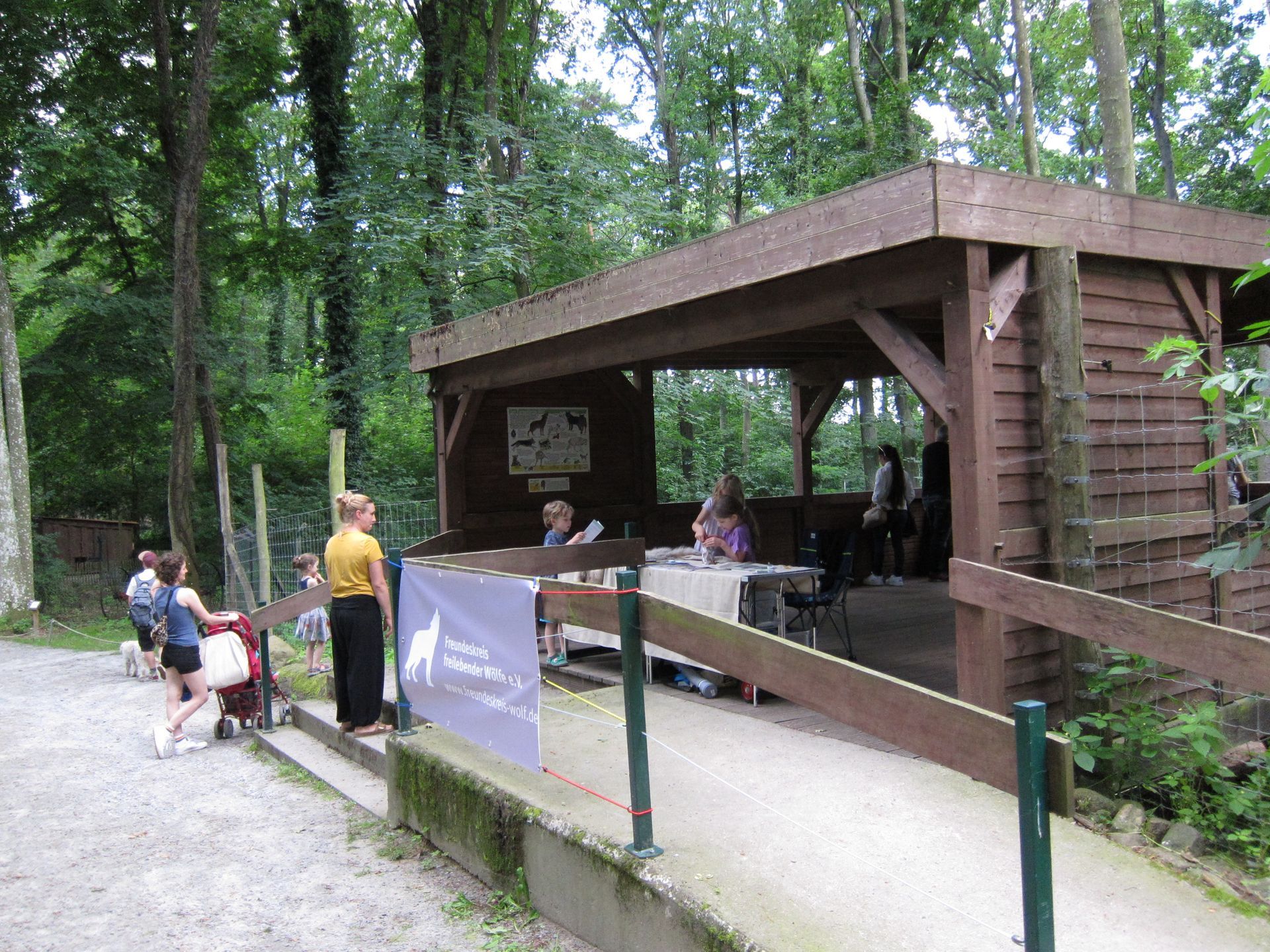 Bild Infostand in Wolgast