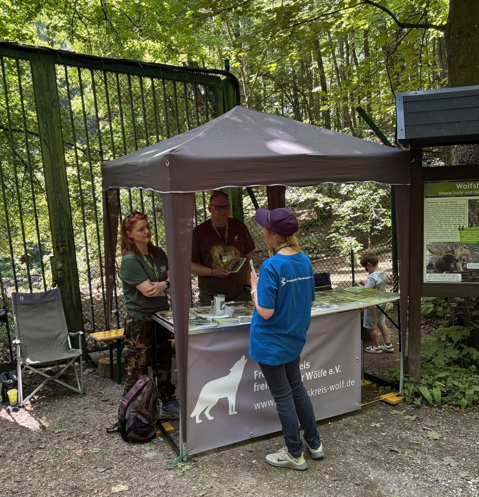 Bild 1 Infostand Worbis