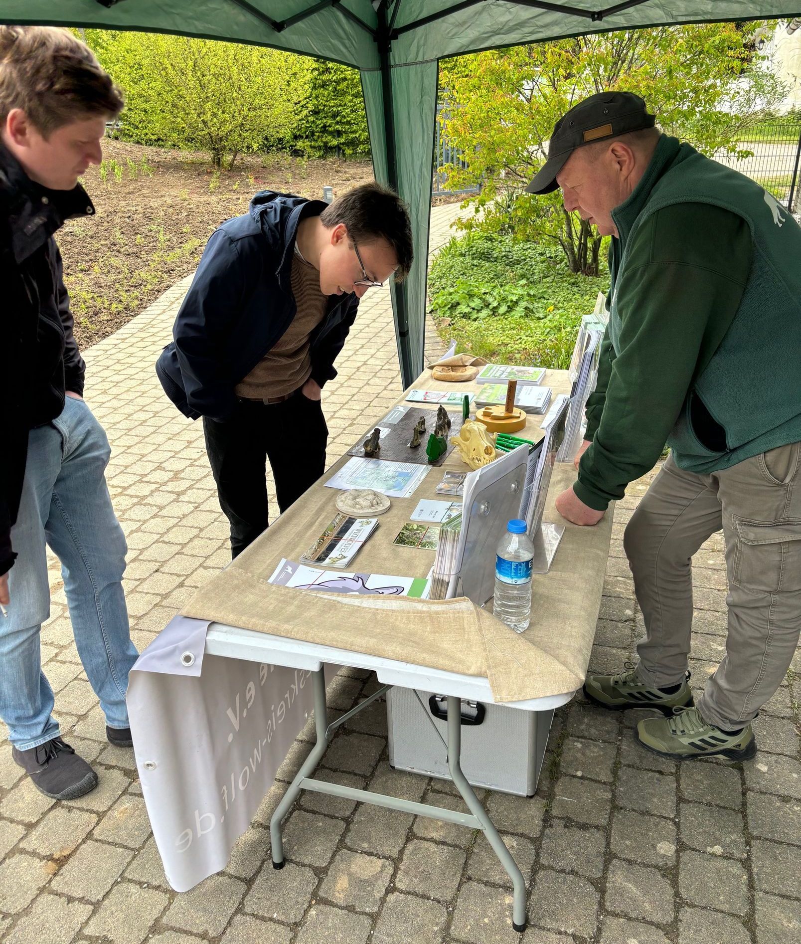 Bild Infostand in Wuppertal