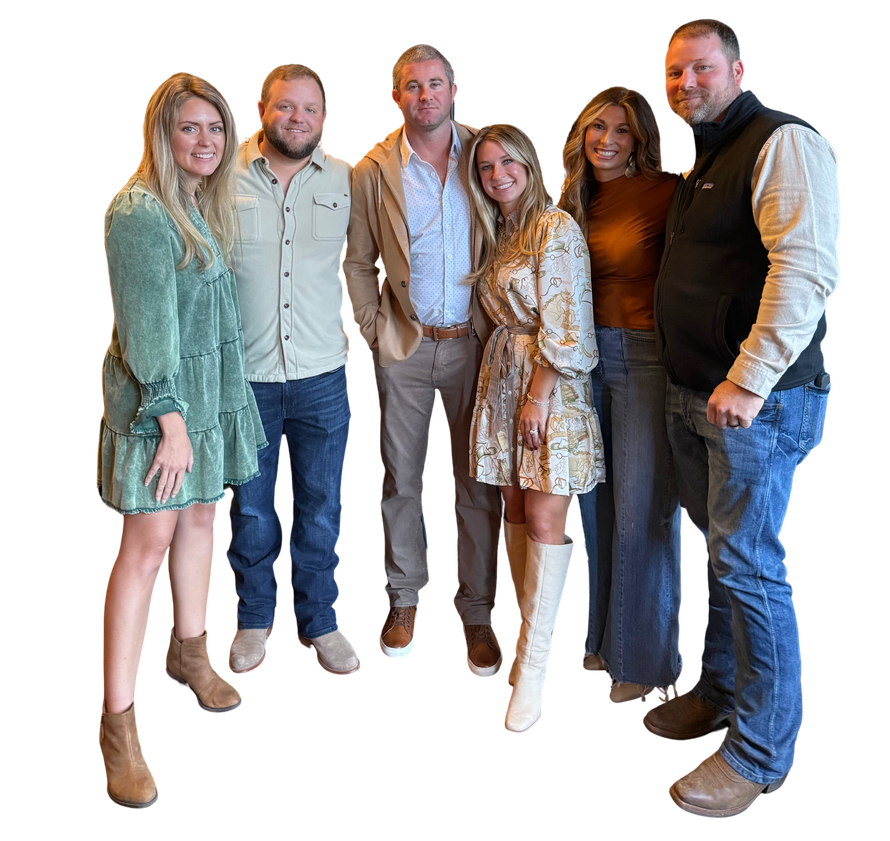 a photo of Blake Watson, Morgan Watson, Sam Gummeson, Landon Stuart, Samantha Stuart