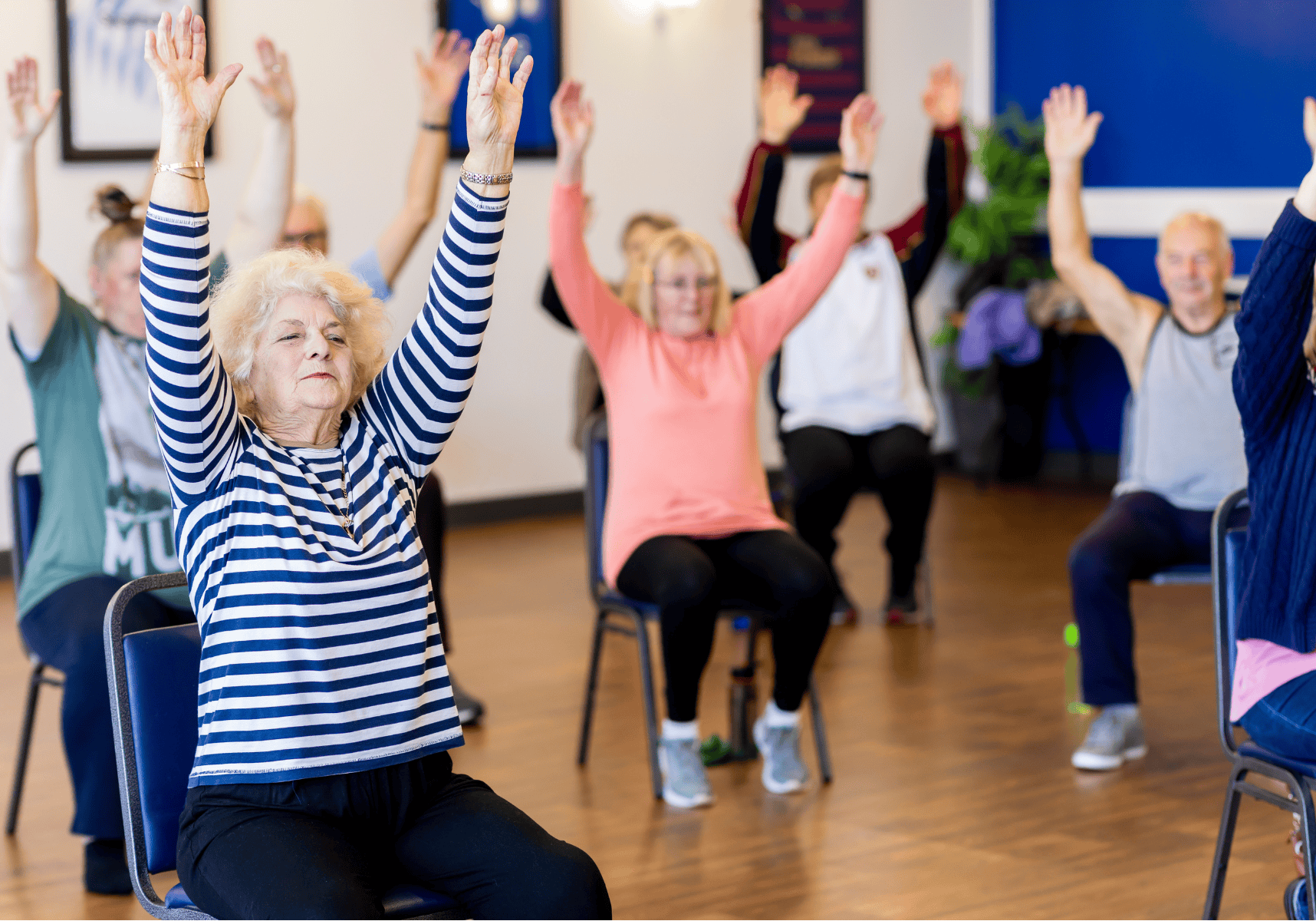 Vinyasa offers gentle movement and strength without strain, helping older adults stay active, mobile and balanced.