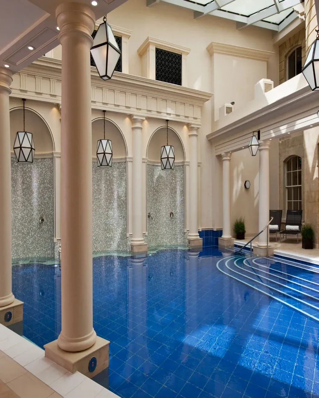 Spa Village Bath thermal pool at The Gainsborough Bath Spa
