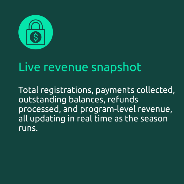 live revenue snapshot