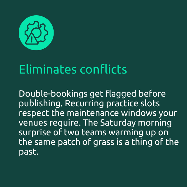 eliminates conflicts