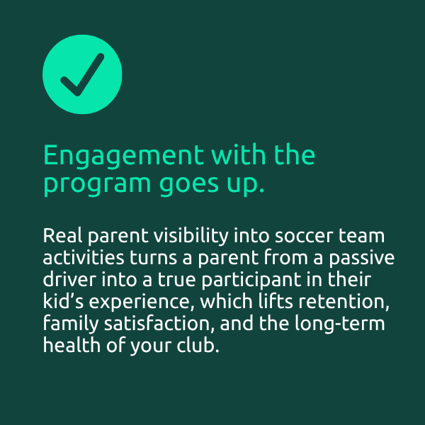 engagement with the program goes up