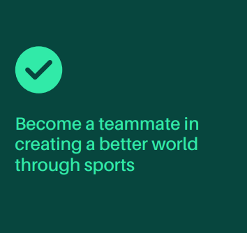 become a teammate in creating a better world