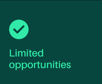 limited opportunities