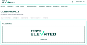 Logo upload