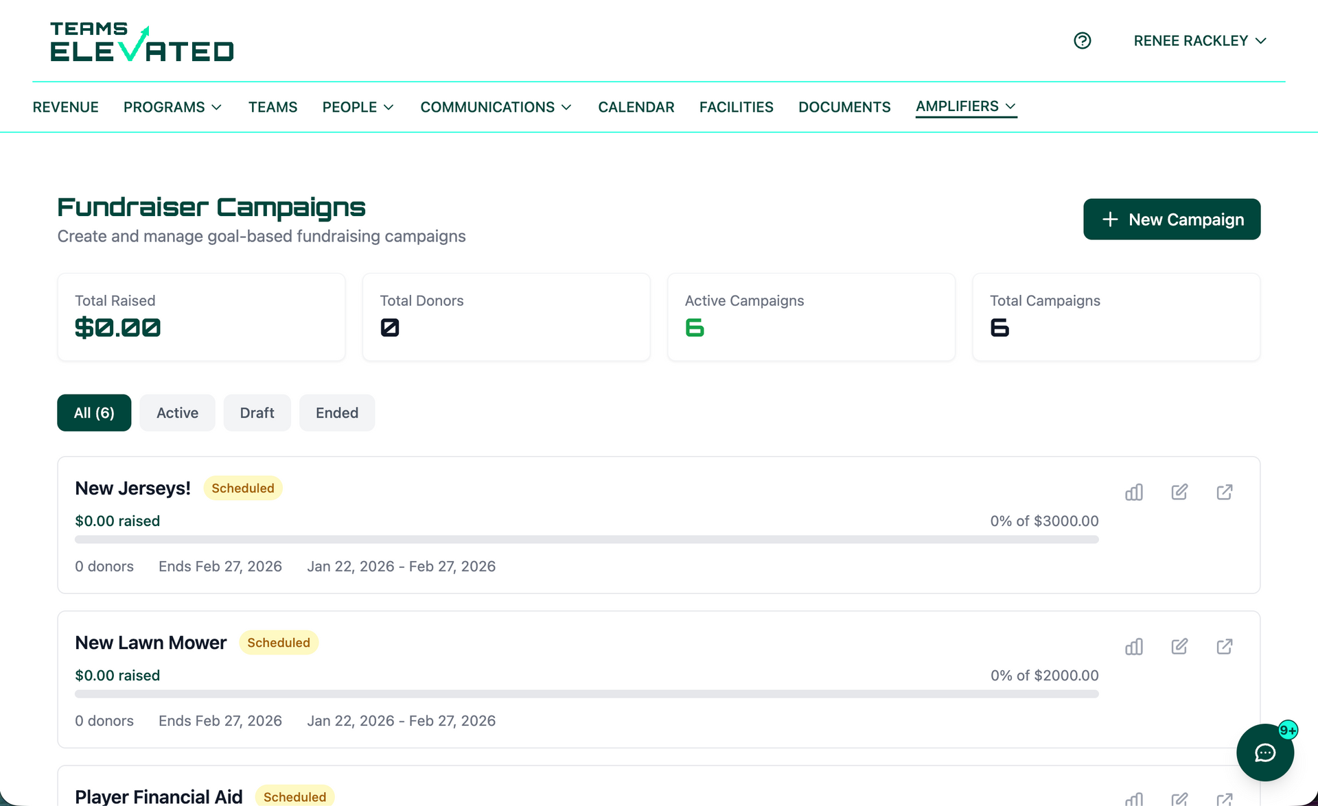 screenshot of TE
