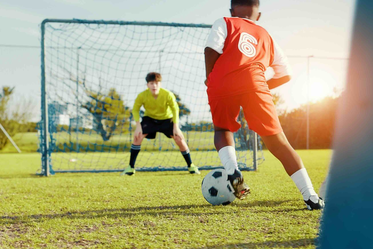 one v one soccer goal