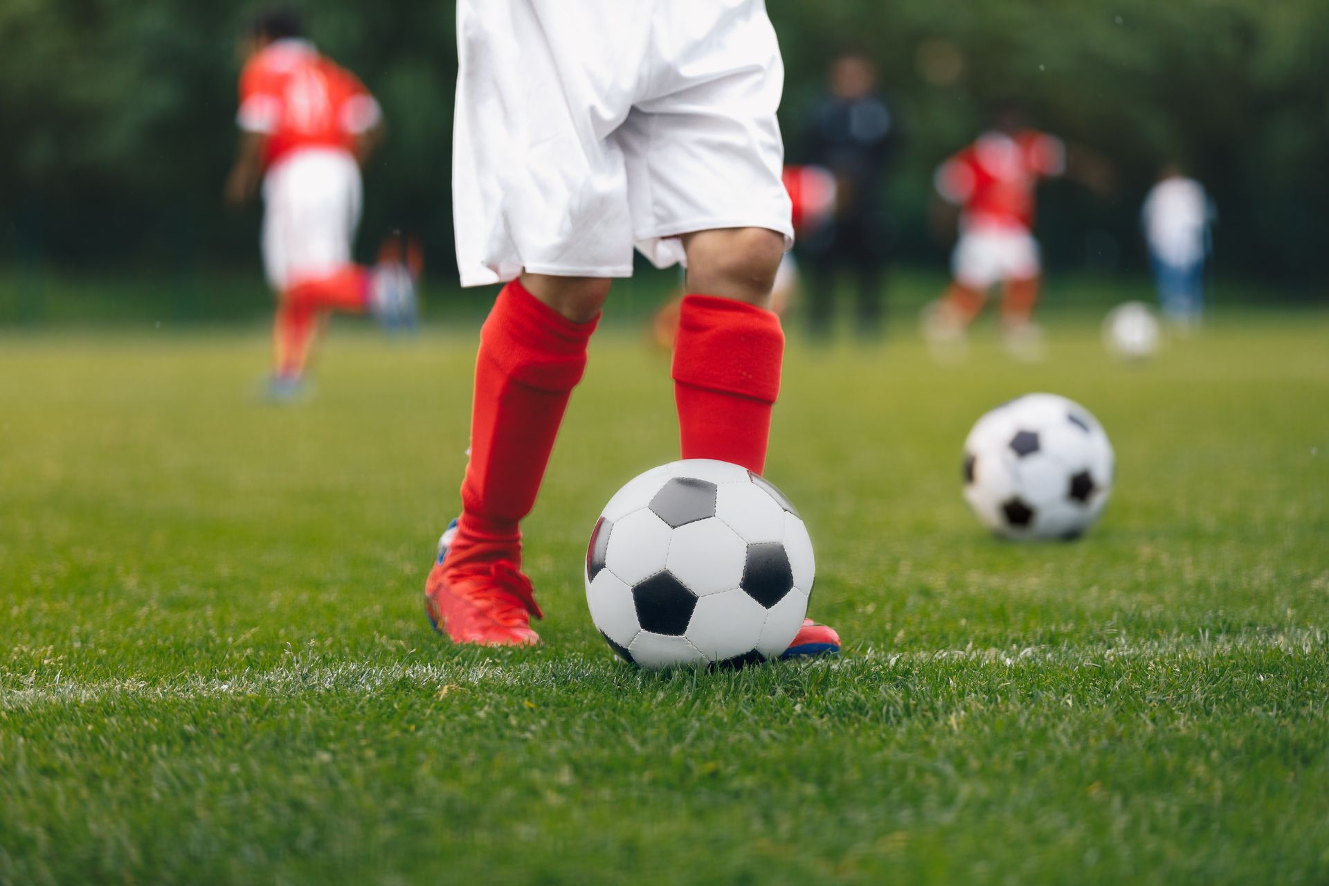 soccer ball kick