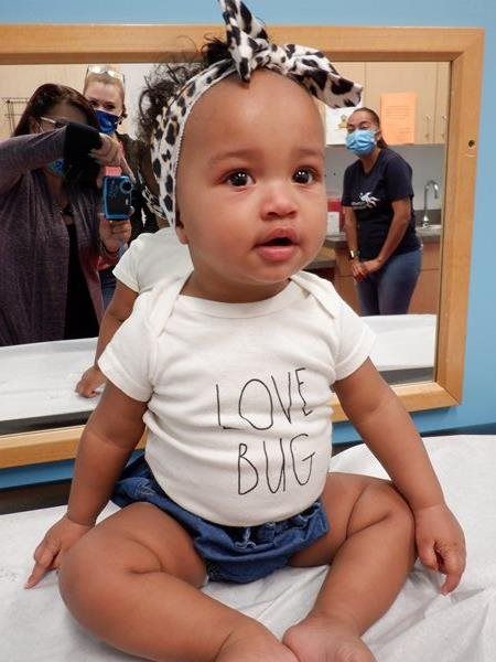 Baby in 