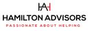 Hamilton Advisors logo with black and red text and tagline &ldquo;Passionate About Helping&rdquo;