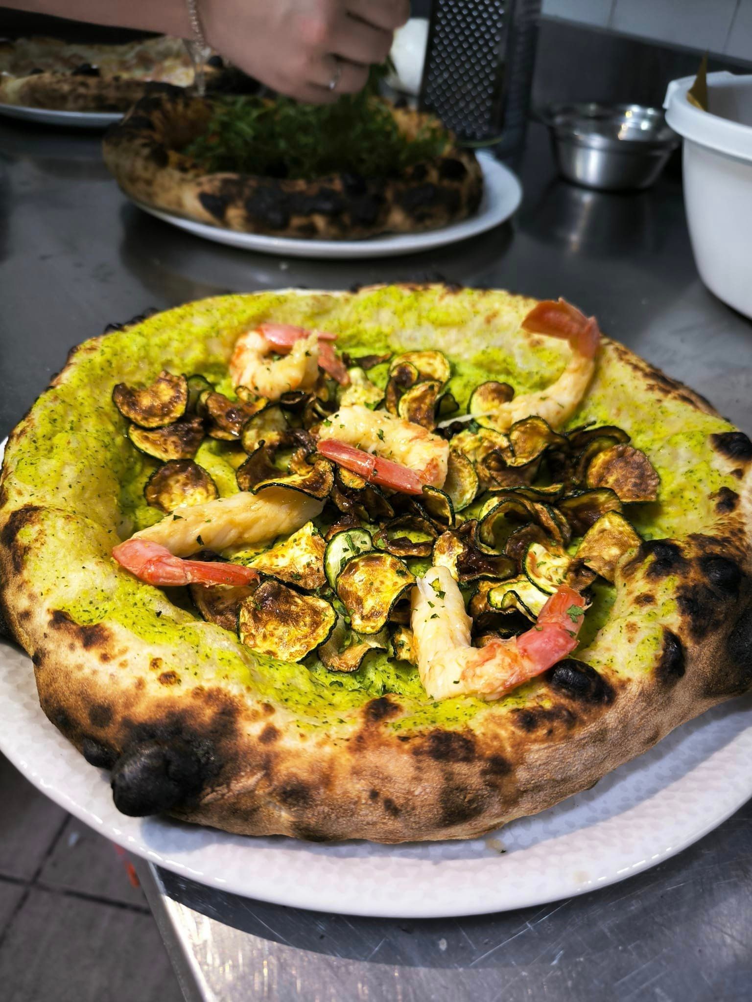 pizza ocn gamberi