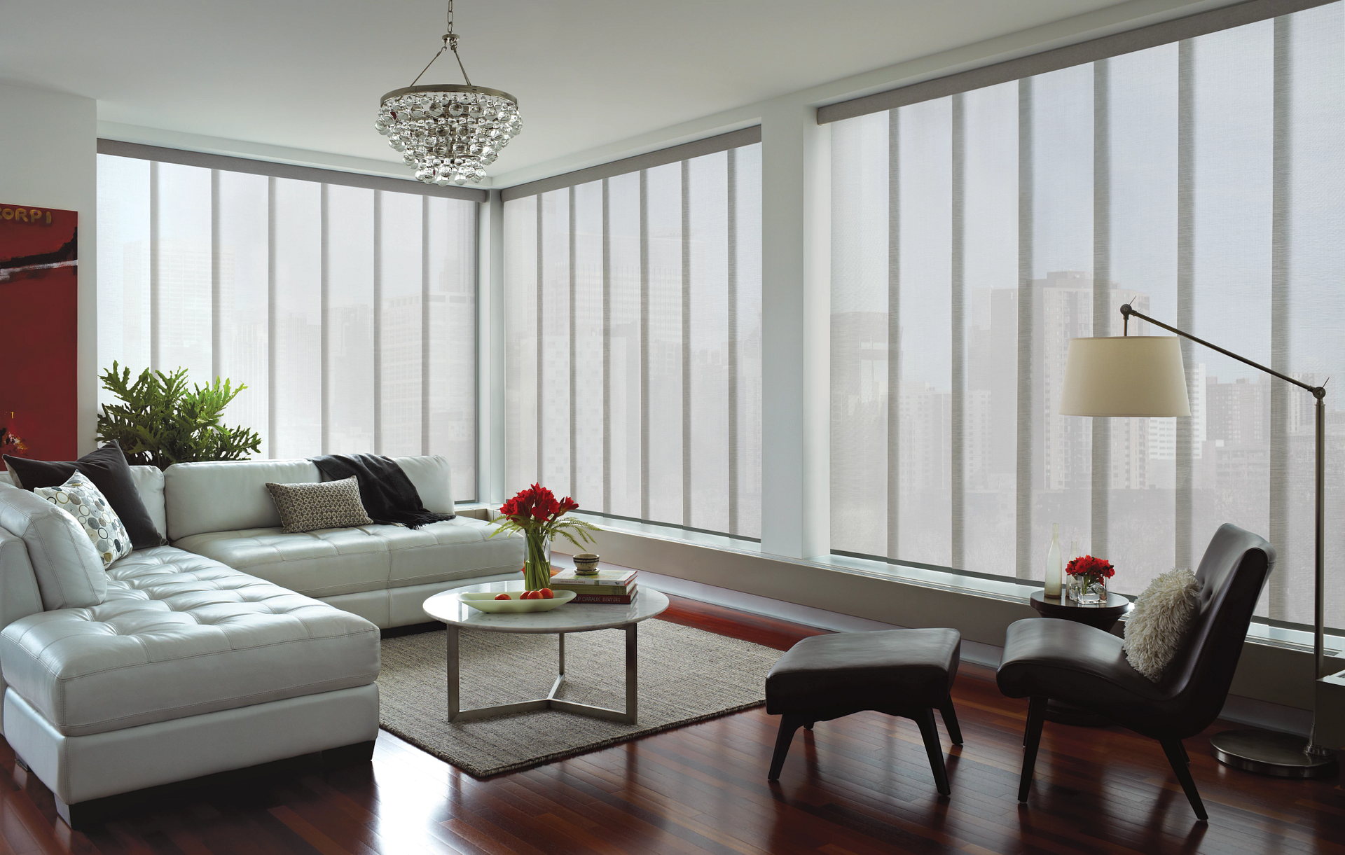 Hunter Douglas Skyline® Panel-Track Blinds near Richardson, TX