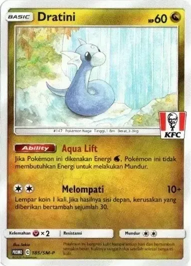 KFC Indonesia Dratini 185