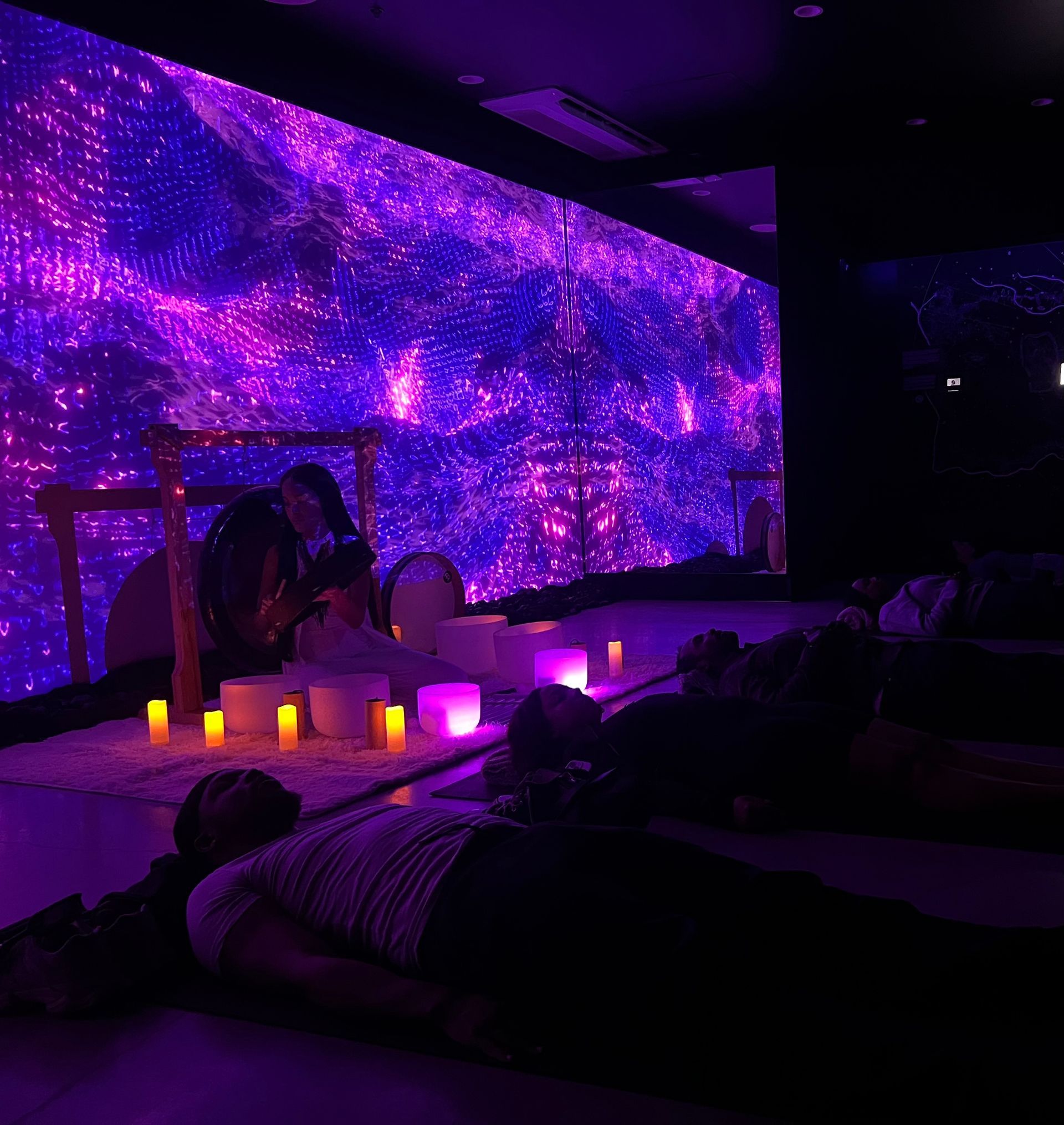 sound bath and guided meditation for The Music Center