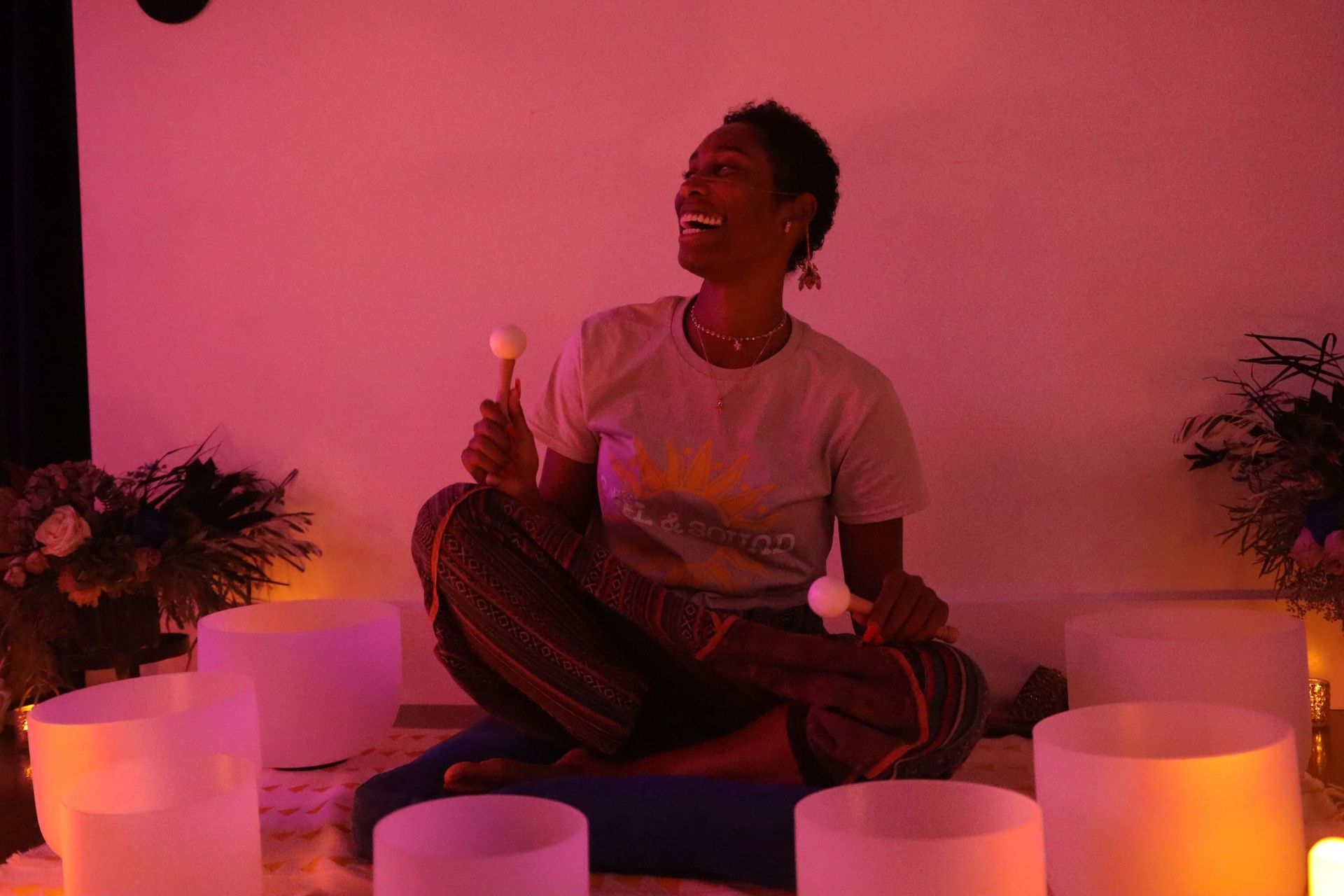 sound bath at The Gathering Spot