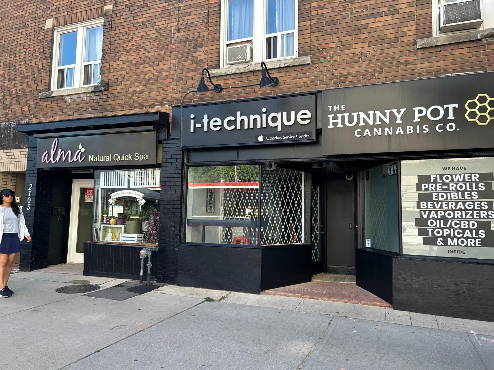 Store front painting