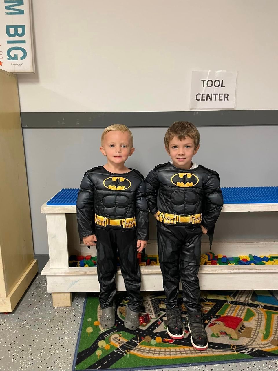 boys in costumes