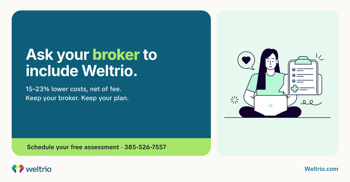 Ask your broker to include Weltrio in the re-quote: put containment in the re-quote without changing brokers.
