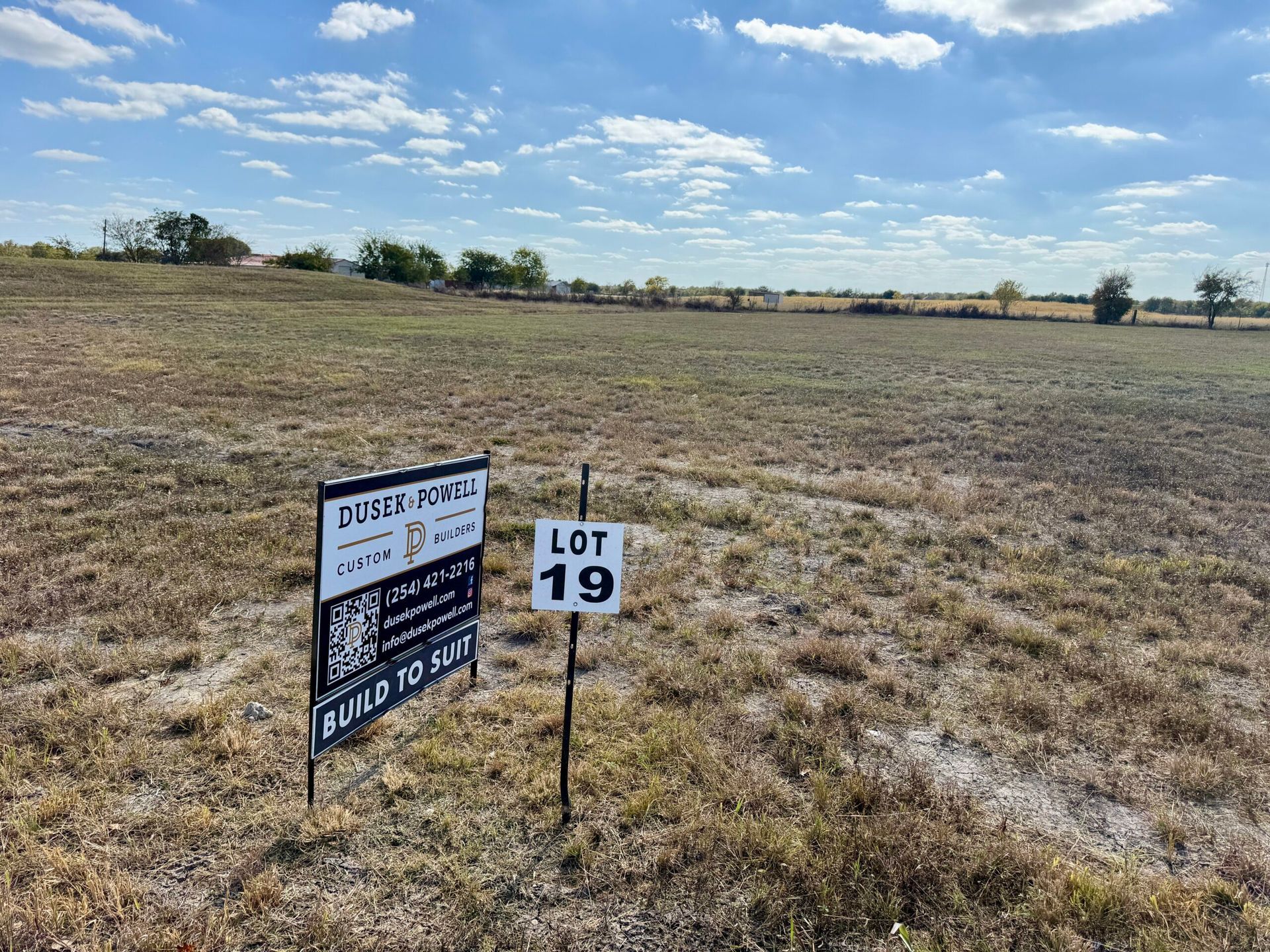 Open field with